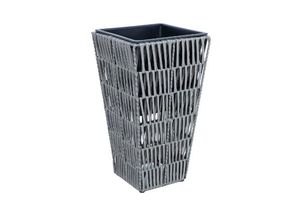 Горшок для цветов Wicker 28x28xH50 cm