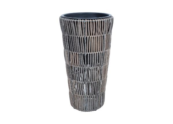 Горшок для цветов Wicker Ø28xH50 cm