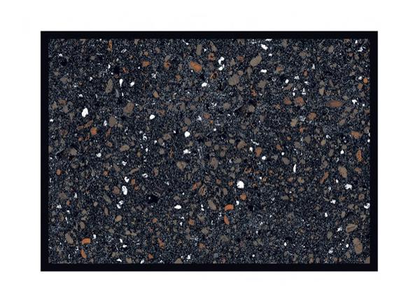 Дверной коврик Terrazzo Black 67x100 см
