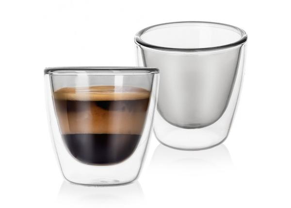 Двустенные стаканы, 2 шт., 90 мл