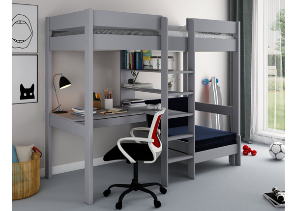 Двухъярусная кровать Robin 90x200 cm + кресло-кровать
