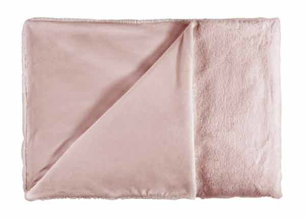Декоративный плед Heaven Powder pink 150x200 см