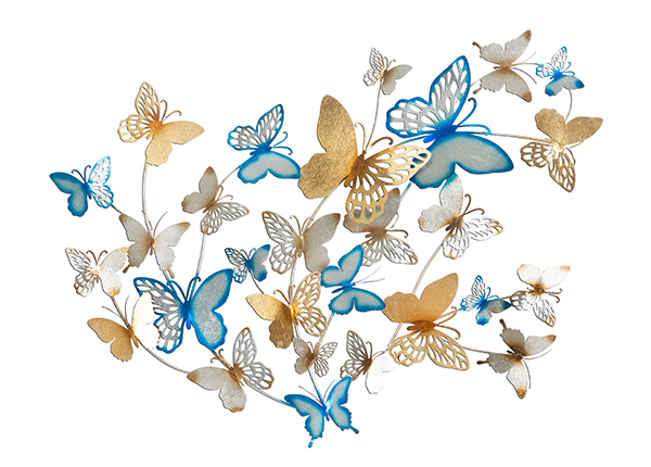 Декорация настенная Butterflies 132x95,5 cm