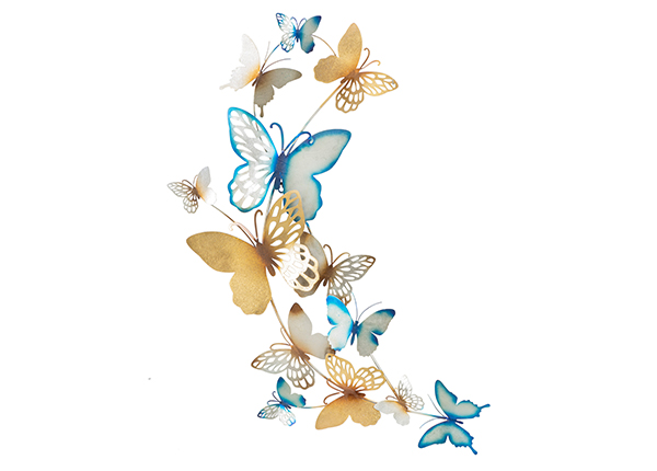 Декорация настенная Butterflies 59,5x111,5 cm