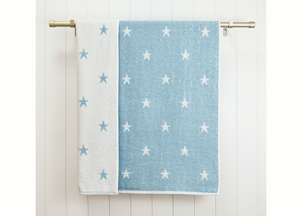 Детское махровое полотенце Stars 70x120 cm, синий