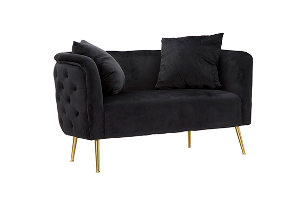 Диван Glam, чёрный