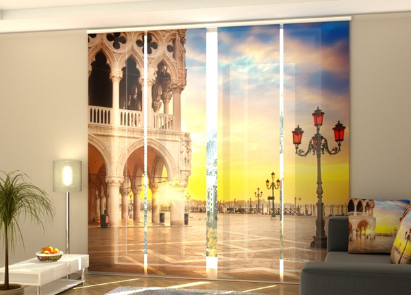 Затемняющая панельная штора Evening in Venice 240x240 см