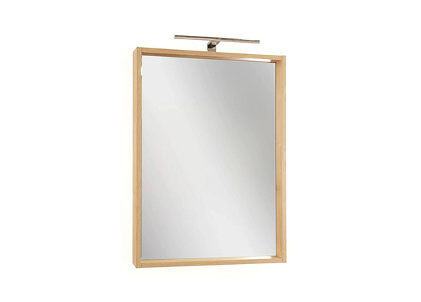Зеркало в ванную с LED-светильником Visby 2