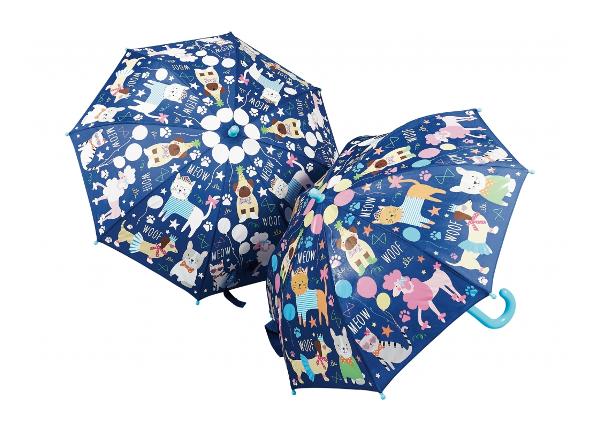 Зонтик Домашние питомцы, меняющий цвет