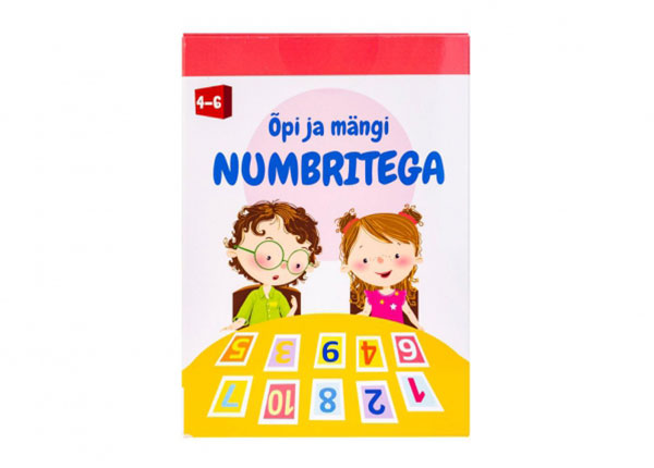 Карточки для изучения «Учись и играй с числами»