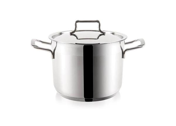 Кастрюля из нержавеющей стали с крышкой Anett, Ø 24 см, 8 л