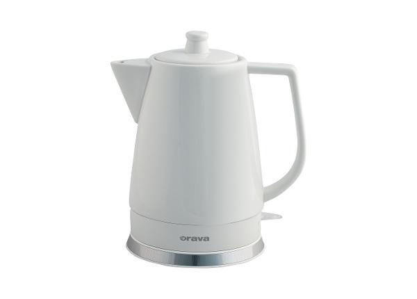 Керамический чайник Orava VK3813W, белый