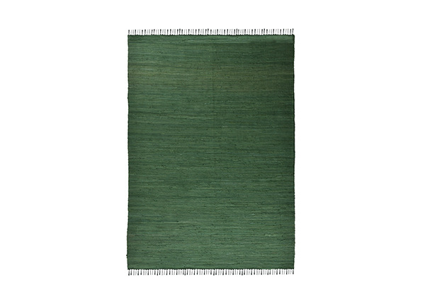 Ковер Happy Cotton Uni 60x120 см, темно-зеленый