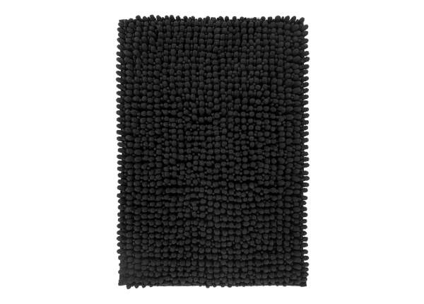 Коврик для ванной комнаты Fluffy Black 40x60 cm