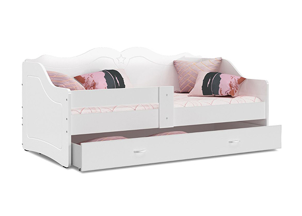 Комплект детской кровати 80x160 cm, белый