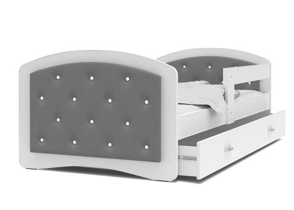 Комплект детской кровати 80x160 cm, белый/серый