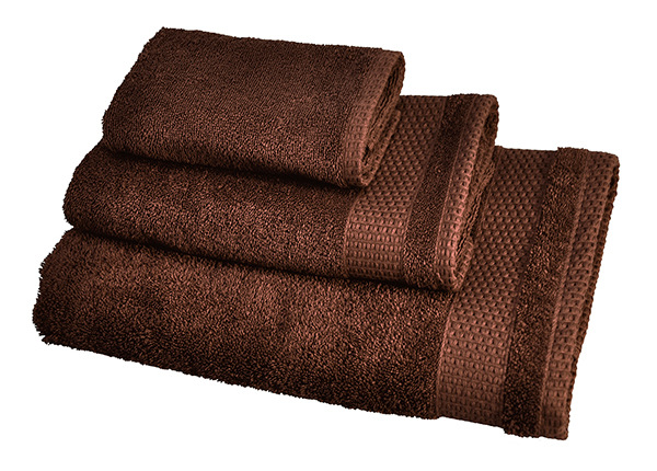 Комплект махровых полотенец Madison коричневый, 3 шт