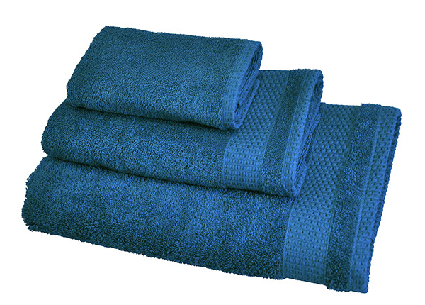 Комплект махровых полотенец Madison морской синий, 3 шт