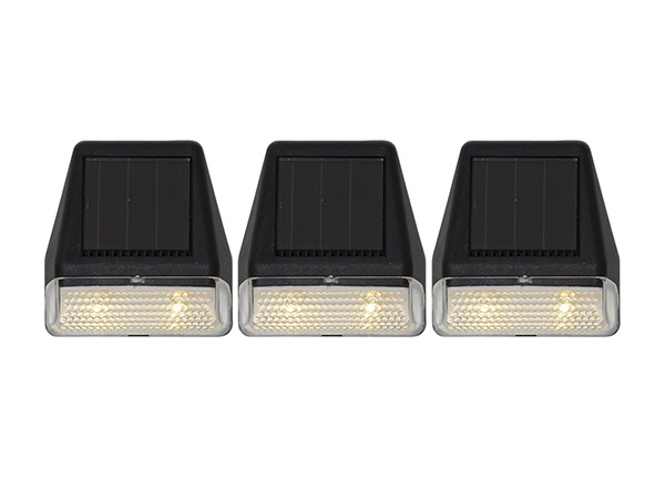Комплект настенных светильников на солнечной батарее Wally (3 шт)