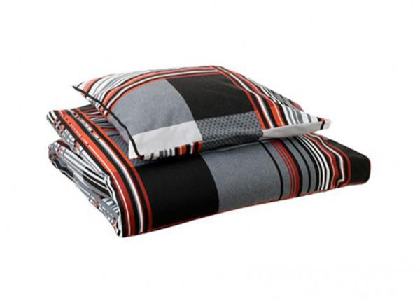 Комплект постельного белья Black-Red 10319, пододеяльник 150х210 см + наволочка 50х60 см