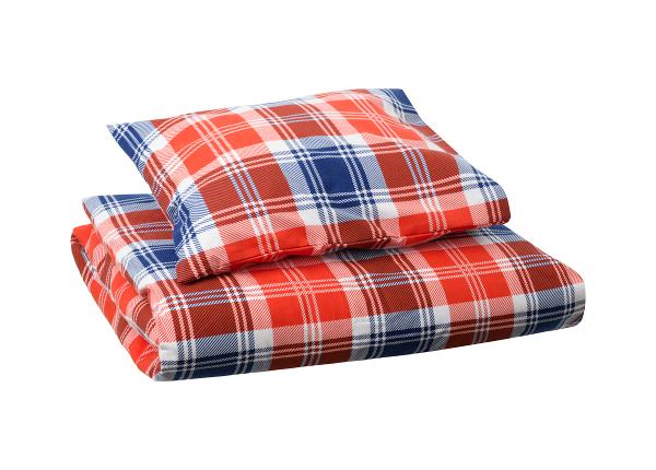 Комплект постельного белья Navy-Red 10250-T12, пододеяльник 150х210 см + наволочка 50х60 см