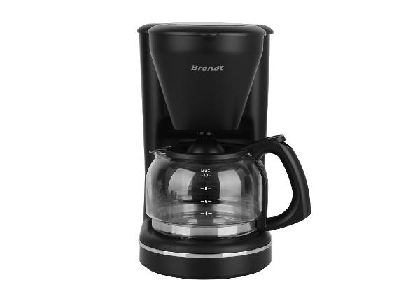 Кофеварка Brandt Classic CAF125B, черная