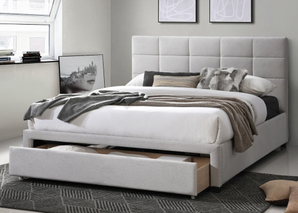 Кровать с ящиком для белья 160x200 cm