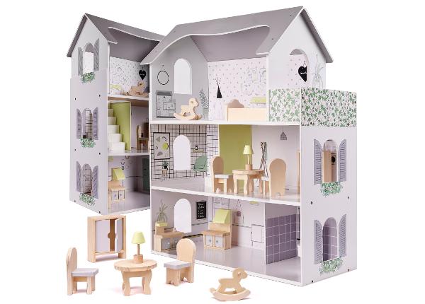 Кукольный домик + мебель 70 см