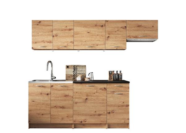 Кухонная мебель Melani 240 см + LED