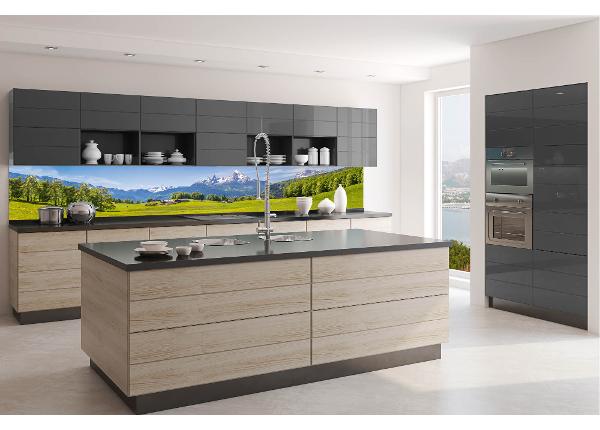 Кухонный фартук Idyllic Alpine view 180x60 см