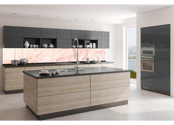 Кухонный фартук Rose gold marble 180x60 см