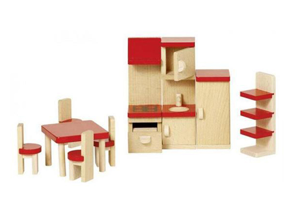 Деревянная мебель для кукольного домика Polly Кухня