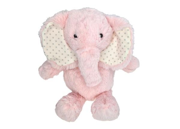 Мягкая игрушка слон розовый 37 см