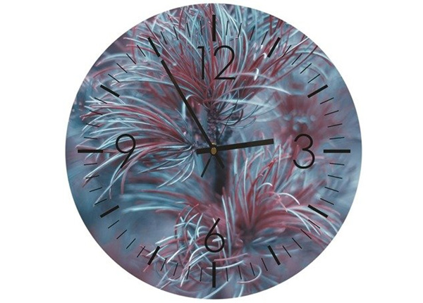 Настенные часы с изображением Coniferous time