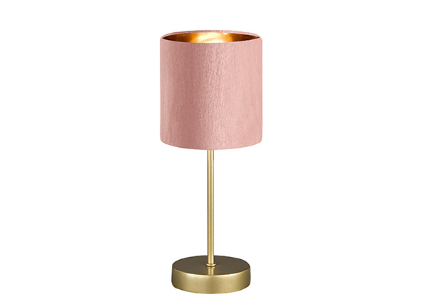 Настольная лампа Aura, розовый/золотой