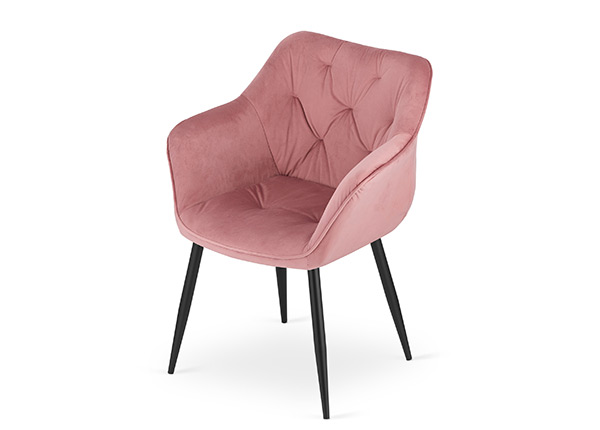 Обеденные стулья Madera 2 шт, розовый