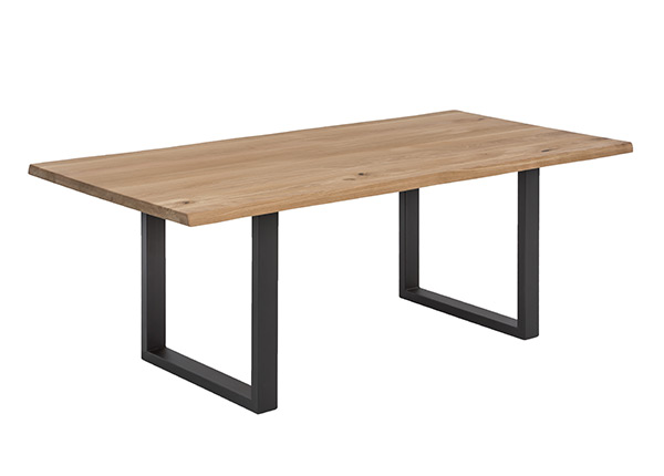 Обеденный стол 80x120 cm, натуральный