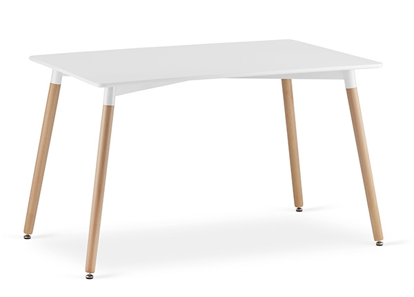 Обеденный стол Adria 80x120 cm, белый