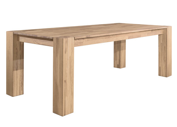 Обеденный стол Provence 03 180x90 cm, белое масло