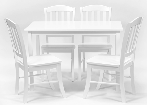 Обеденный стол Rosella + 4 стула Monaco