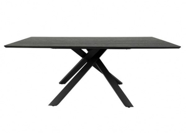 Обеденный стол Tenzo Cox 200x95 cm, чёрный ясень