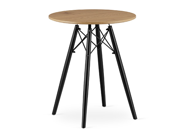 Обеденный стол Todi Ø60 cm, медовый дуб