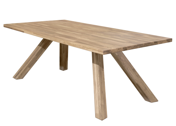 Обеденный стол из массива дуба Dexter 3 200x100 cm