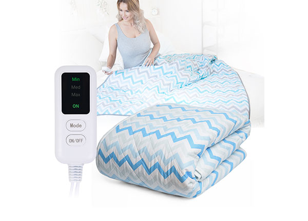 Одеяло с электроподогревом EcoSapiens Zaggy, 150x180 см