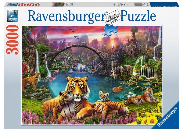 Пазл Ravensburger 3000 шт. Тигр в райской лагуне