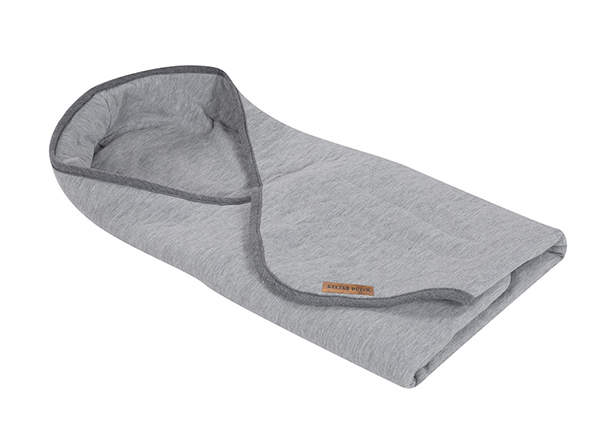 Пеленальное одеяло Grey Melange 108x95 см