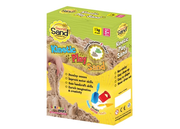 Песок для лепки с 3 инструментами Gerardo's Toys Secret Sand 1 кг