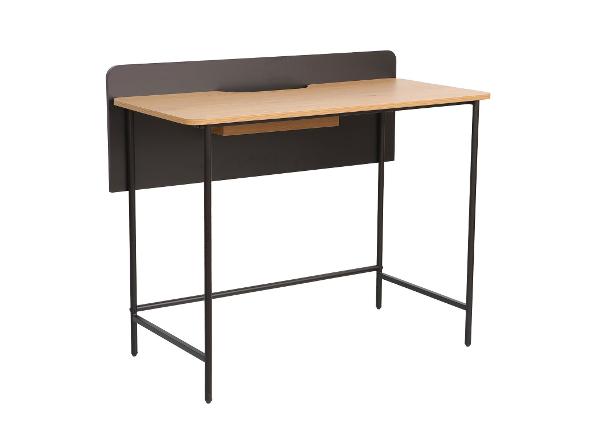 Письменный стол Harper 100x49,5xH85 см, ясень/черный