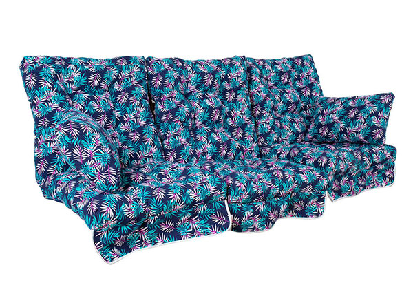 Подушки для садовых качелей 108x56x10 см, 3 шт