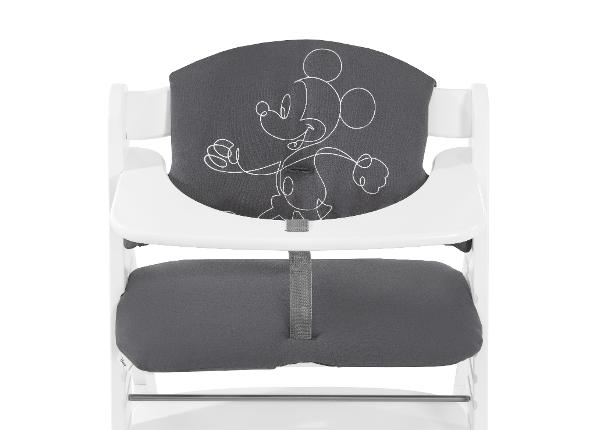 Подушки для стульчика для кормления Hauck Disney Select Mickey Mouse серый